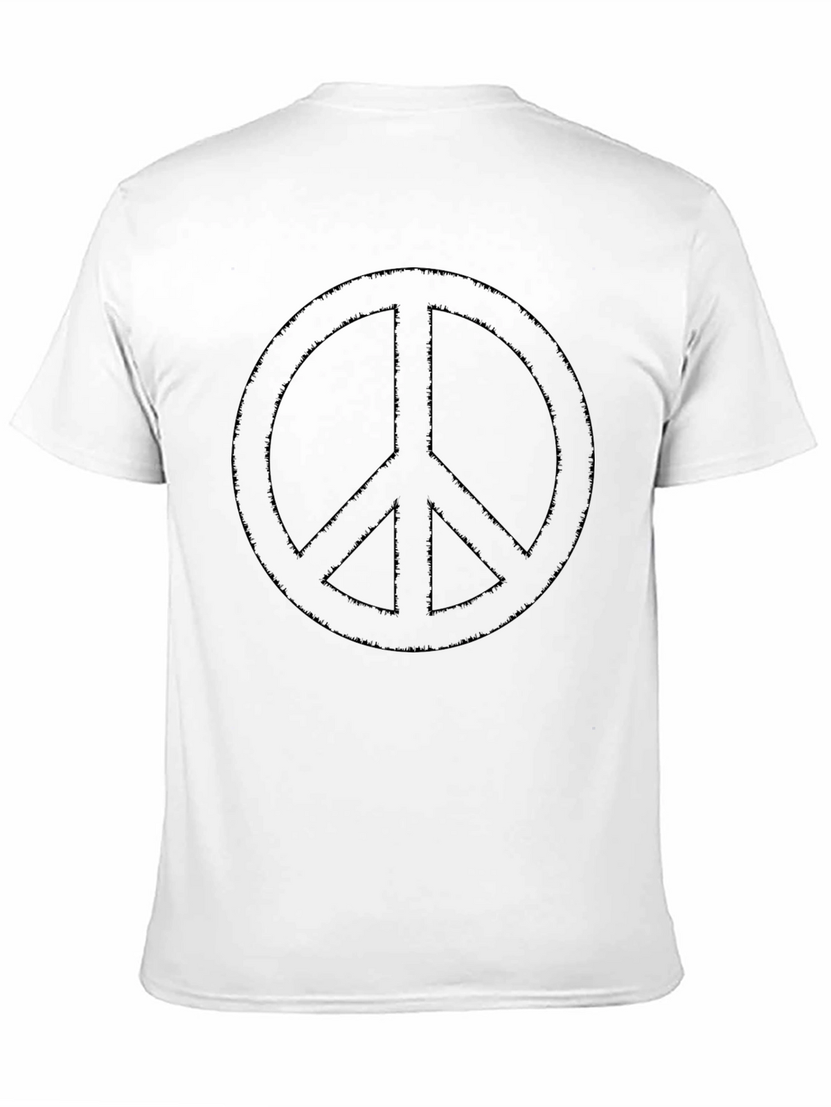 Peace Sign Graphic T-Shirt - Classic Comfort