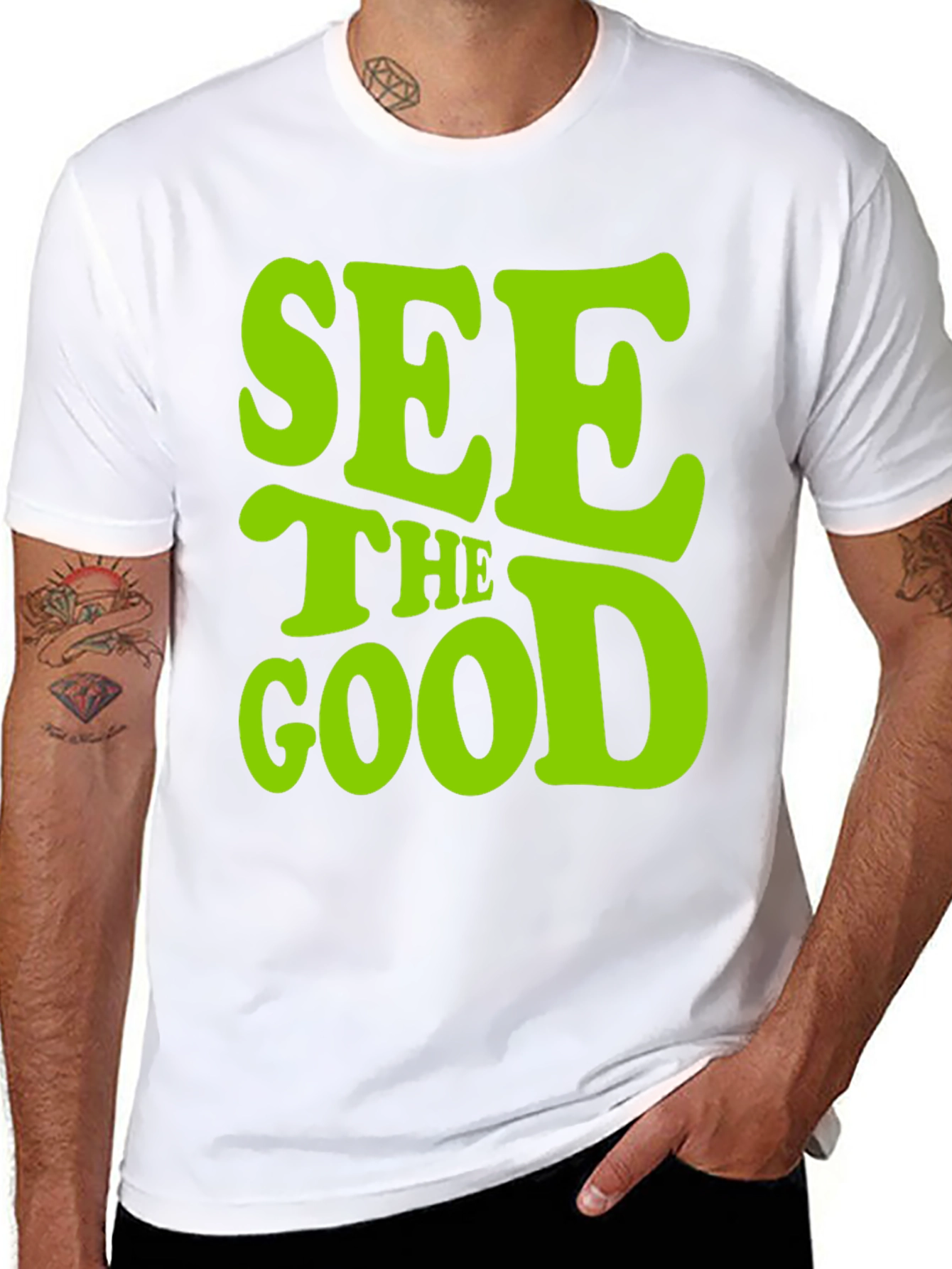 See The Good Graphic Tee - Black