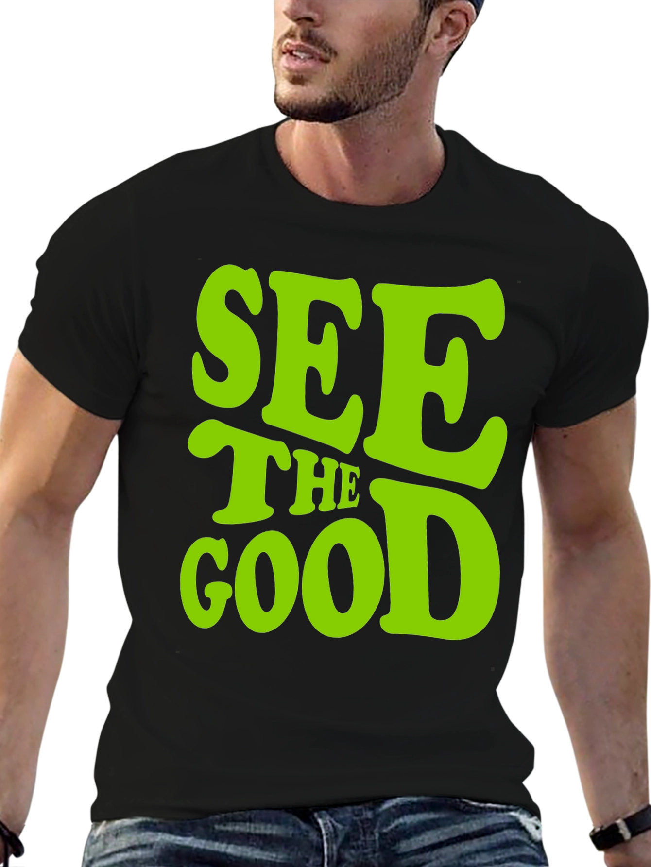 See The Good Graphic Tee - Black