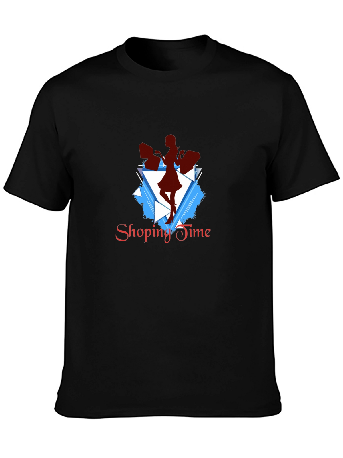 Stylish Shopping Time Graphic Tee