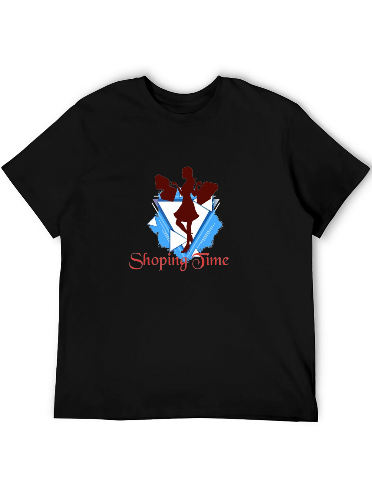 Stylish Shopping Time Graphic Tee