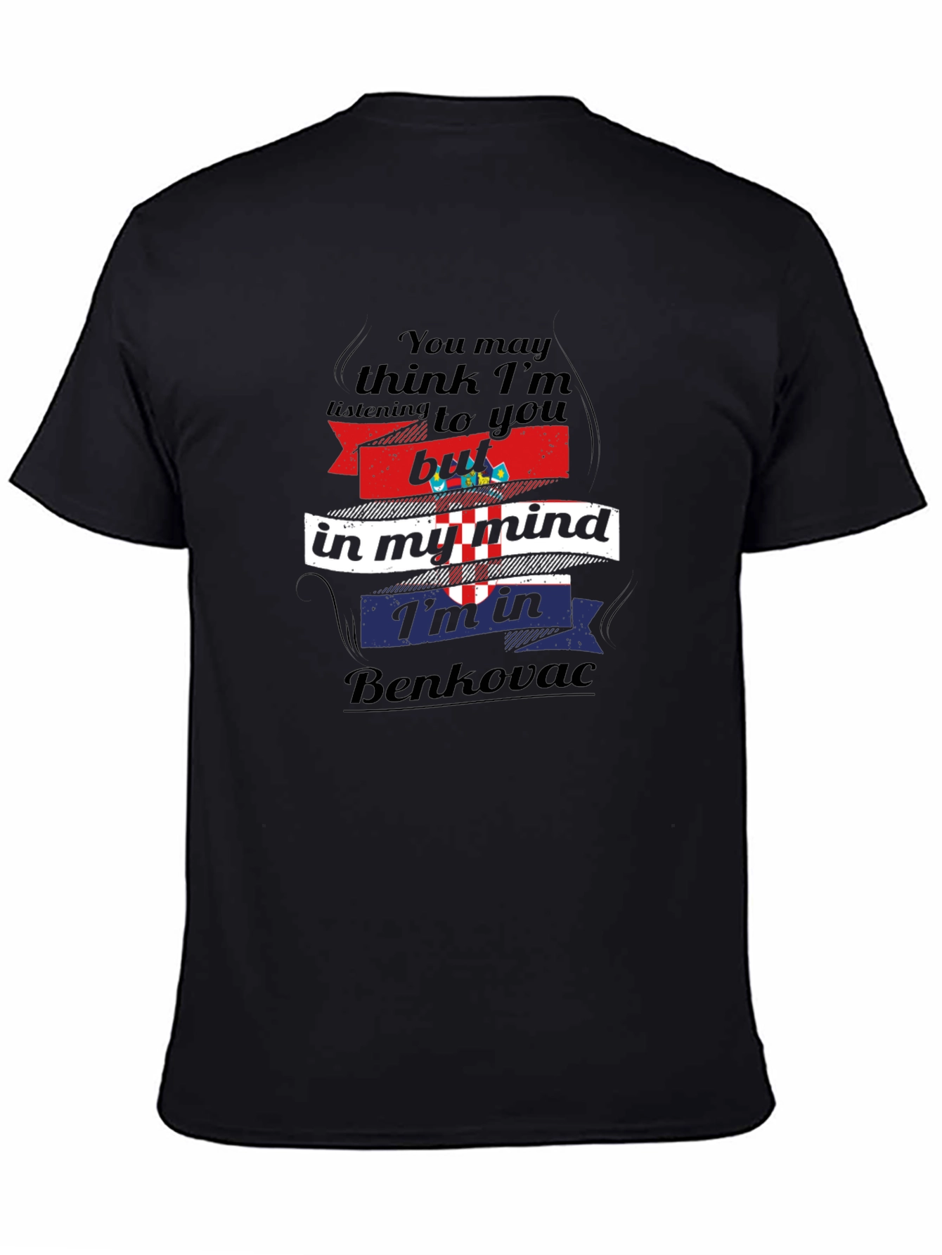 Benkovac Mind T-Shirt - Croatia Pride
