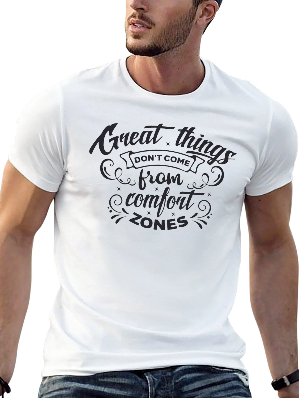Motivational Comfort Zones T-Shirt
