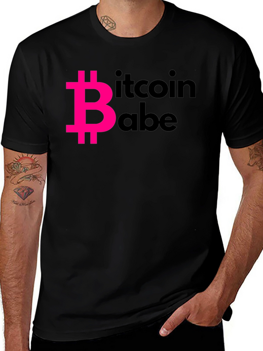 Bitcoin Babe Graphic Tee - Crypto Fashion