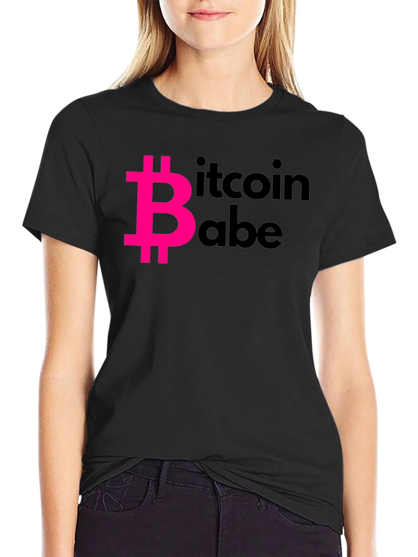Bitcoin Babe Graphic Tee - Crypto Fashion