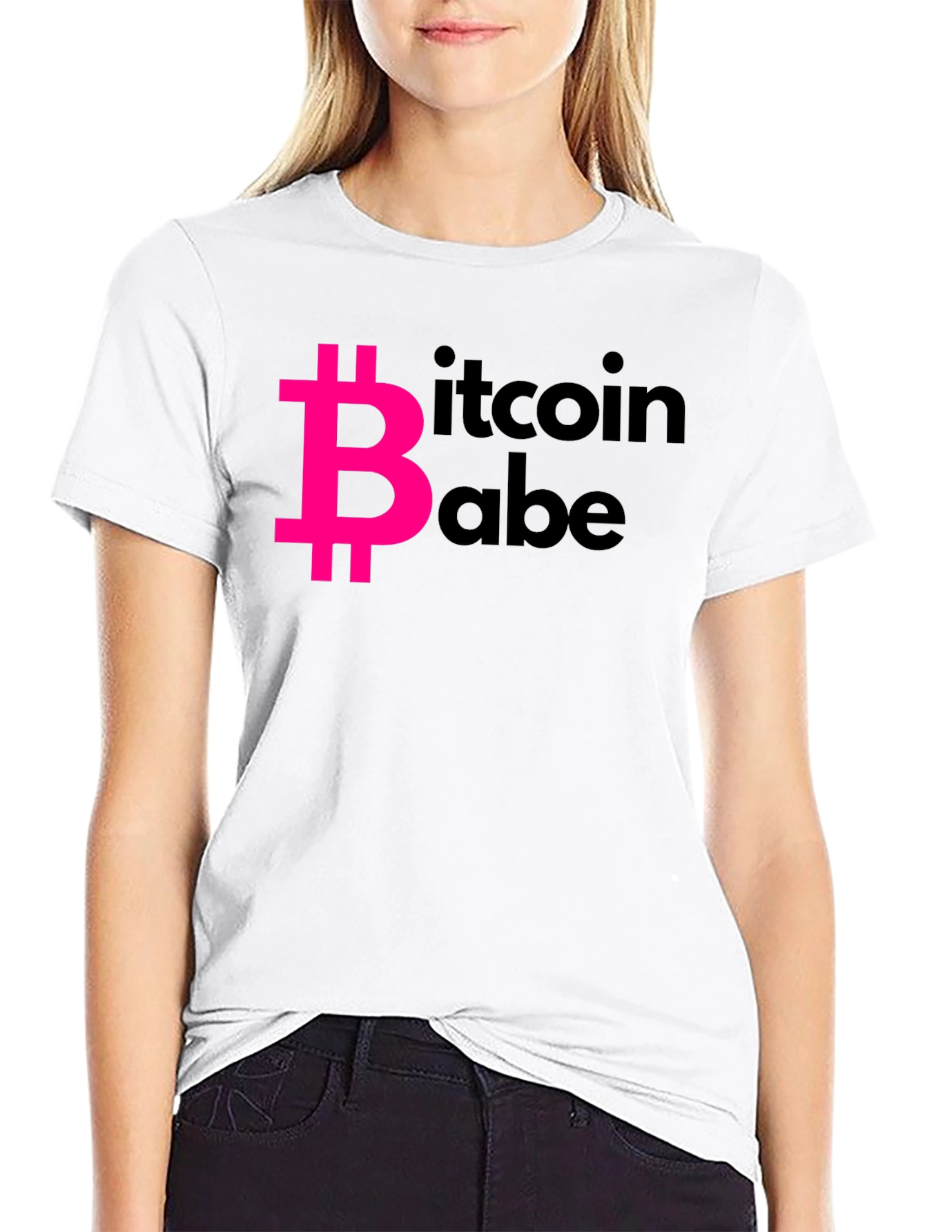Bitcoin Babe Graphic Tee - Crypto Fashion