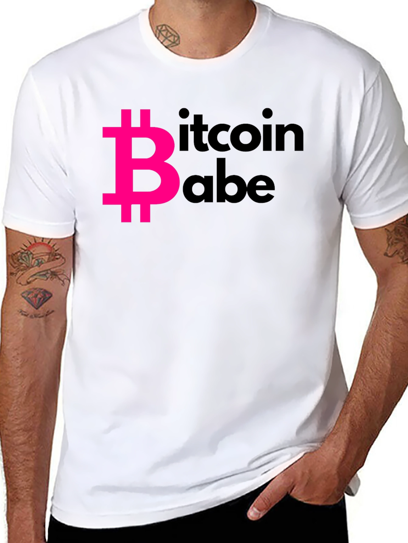 Bitcoin Babe Graphic Tee - Crypto Fashion