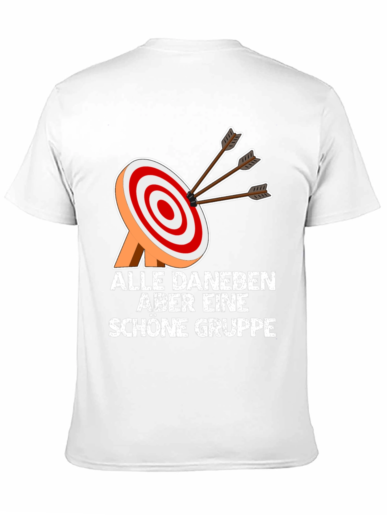 Archery Target Graphic Tee - Funny Archer T-Shirt