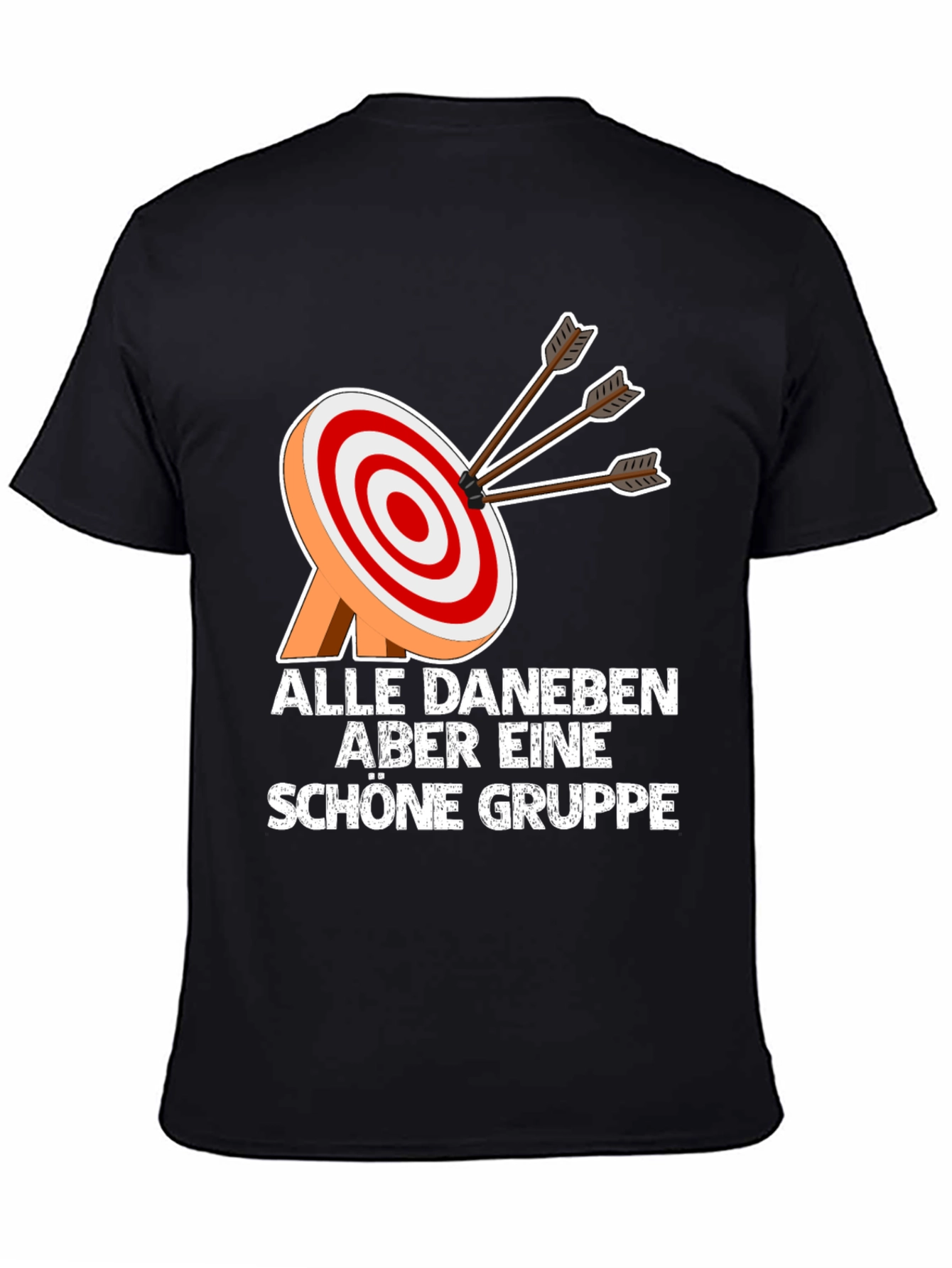 Archery Target Graphic Tee - Funny Archer T-Shirt