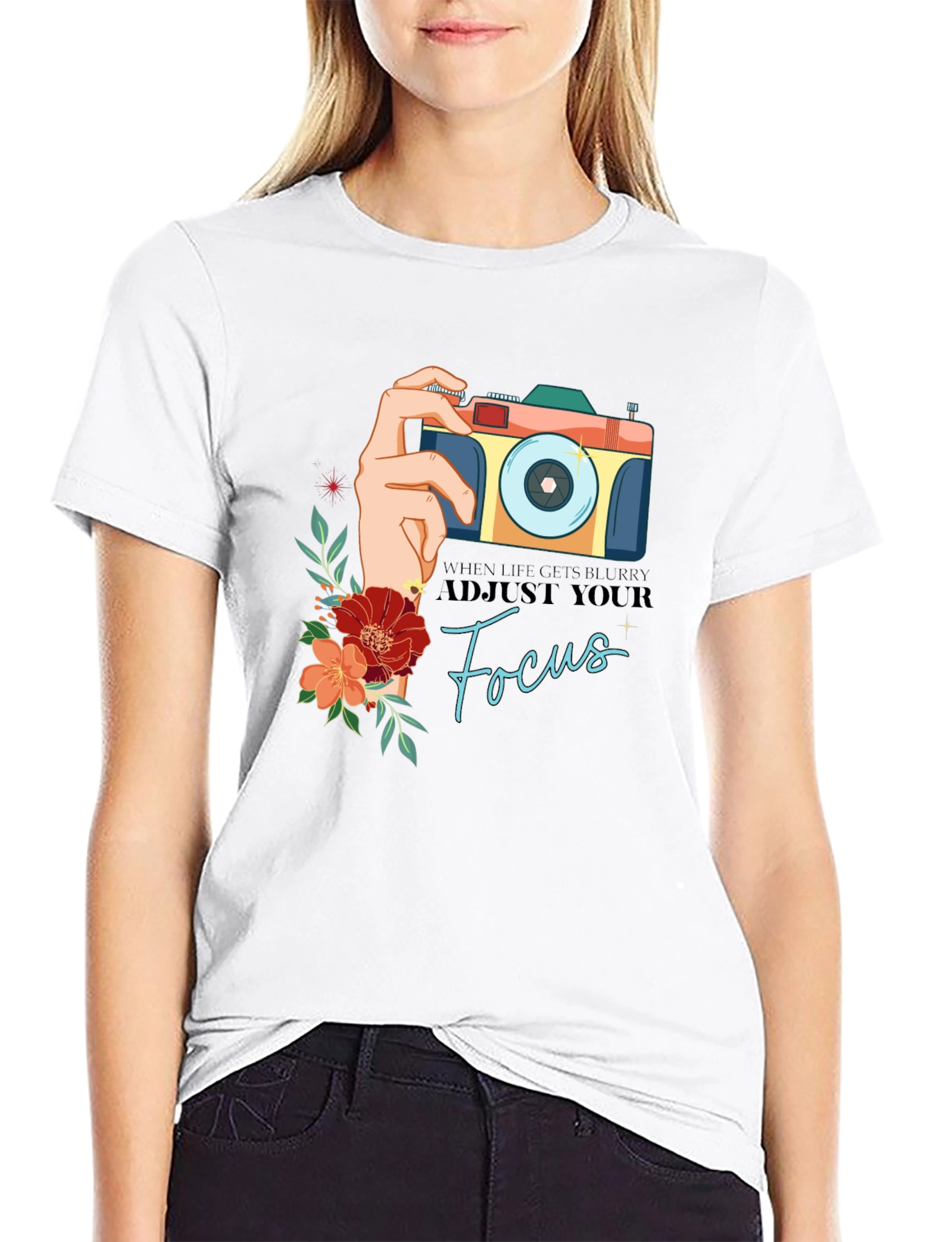 Adjust Your Focus Graphic T-Shirt