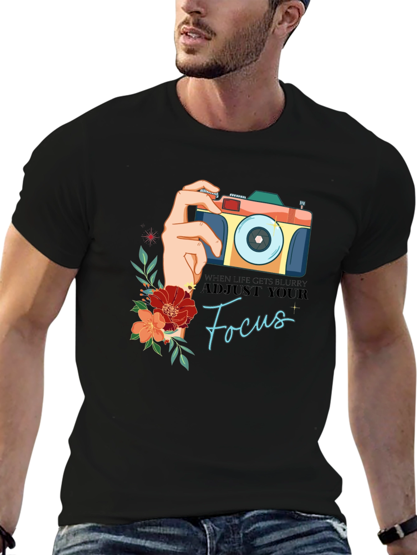 Adjust Your Focus Graphic T-Shirt