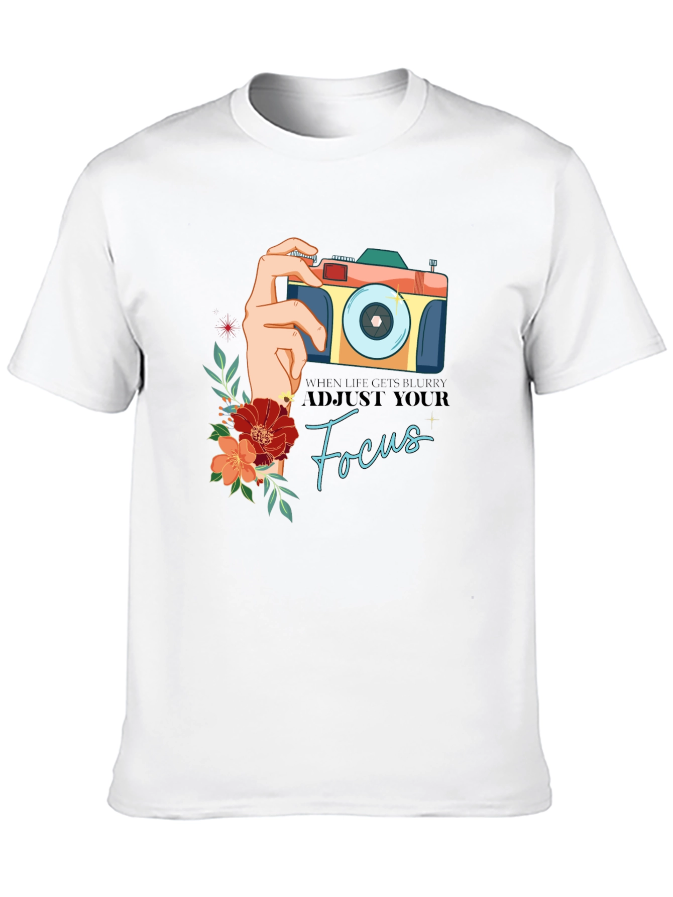 Adjust Your Focus Graphic T-Shirt