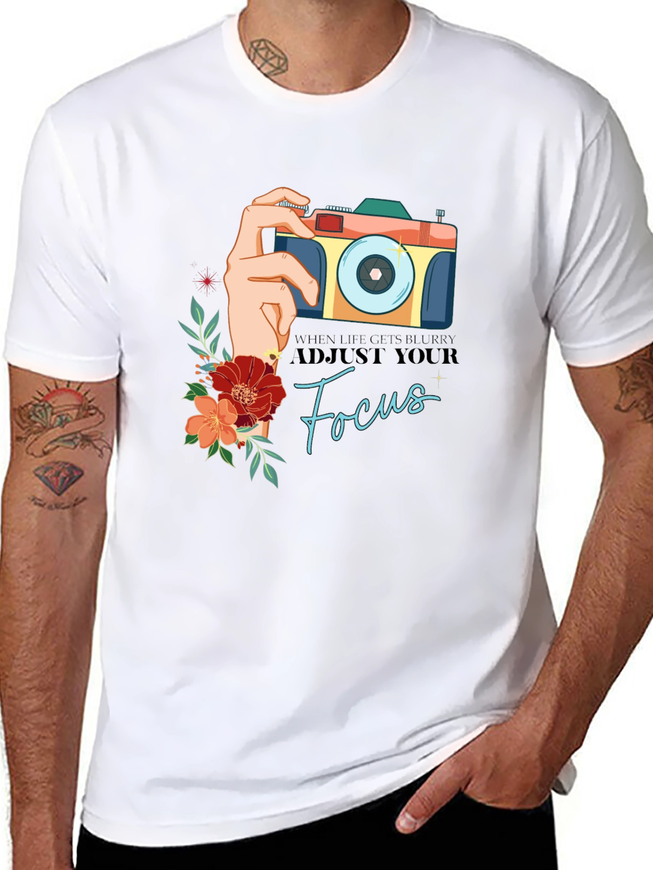 Adjust Your Focus Graphic T-Shirt
