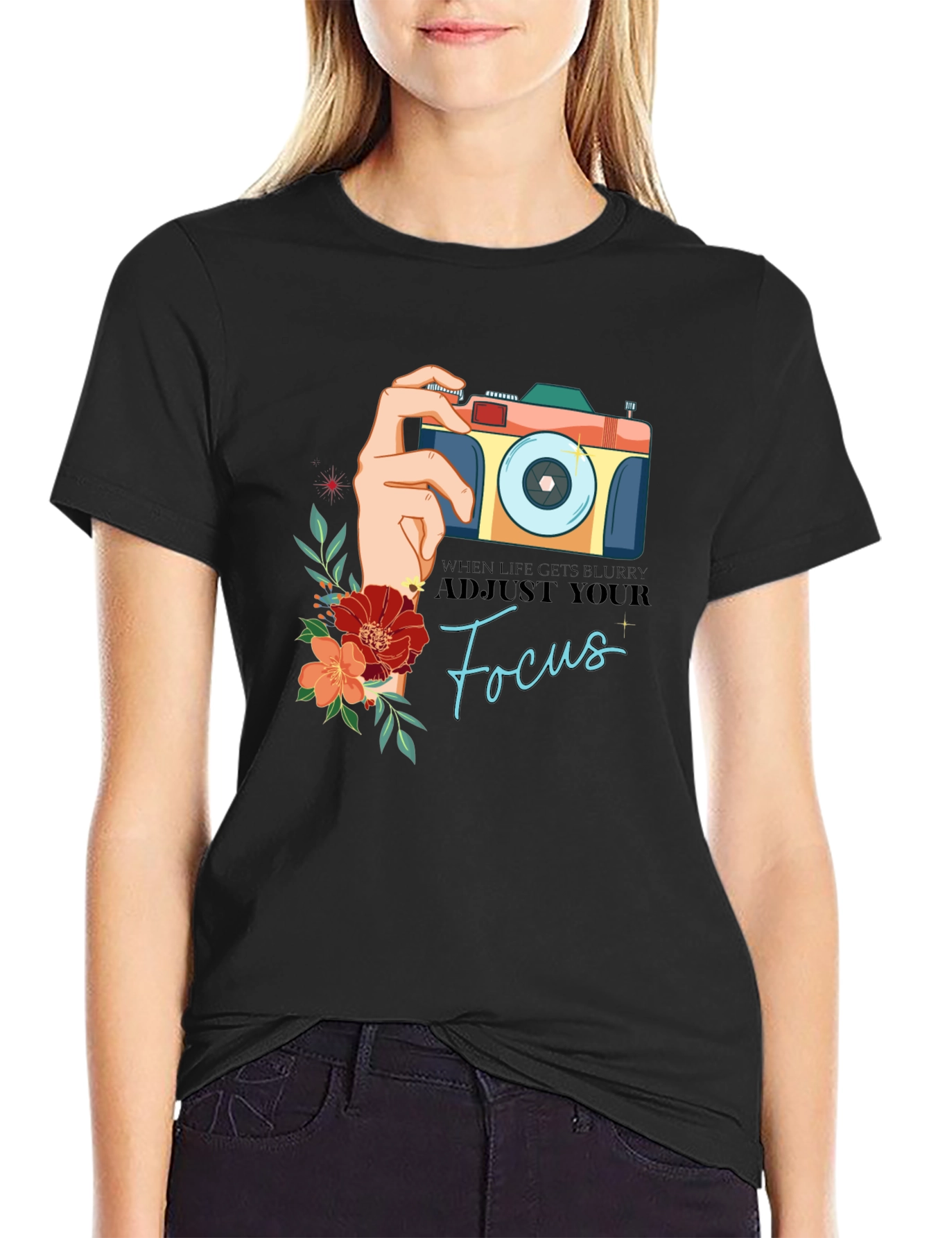 Adjust Your Focus Graphic T-Shirt