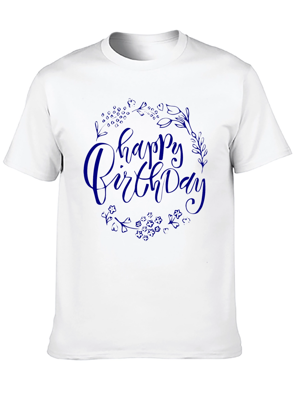 Happy Birthday Black T-Shirt
