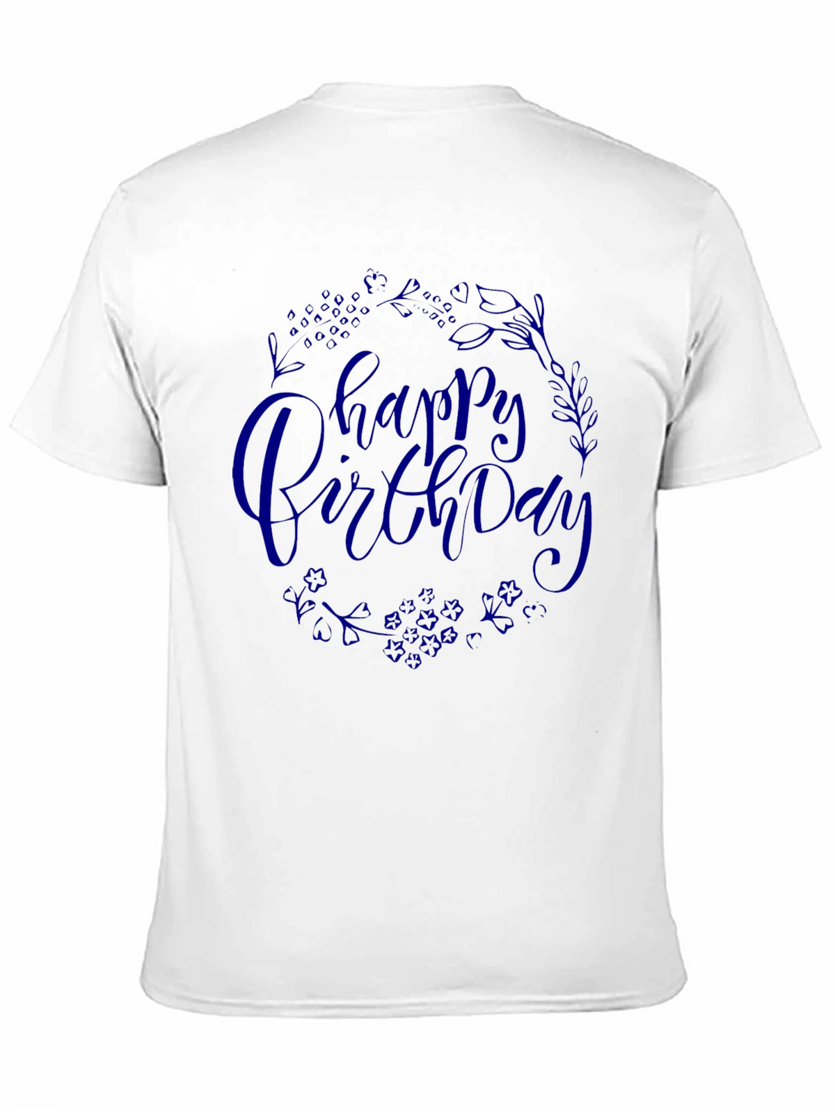 Happy Birthday Black T-Shirt
