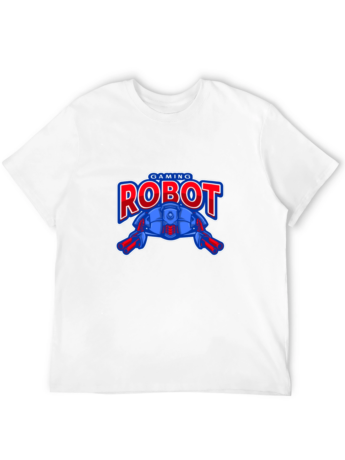 Gaming Robot Black T-Shirt for Gamers