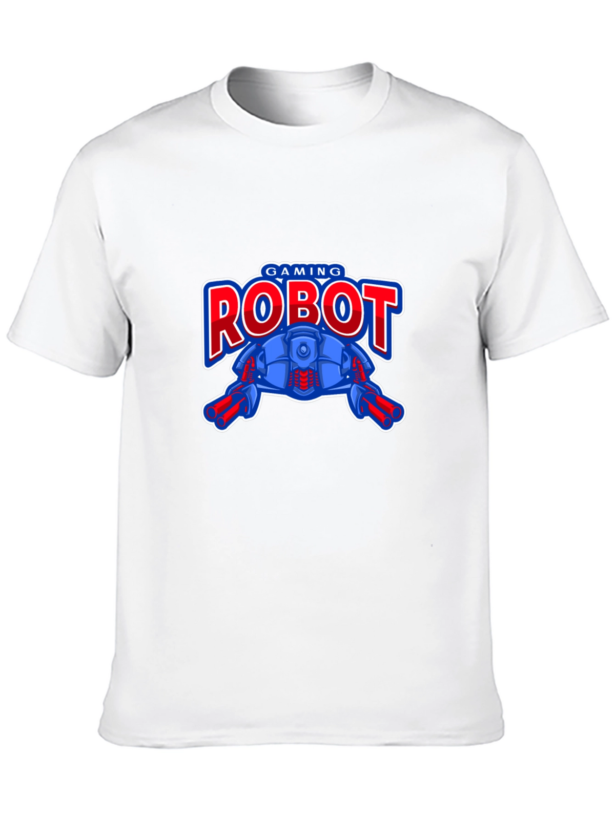 Gaming Robot Black T-Shirt for Gamers