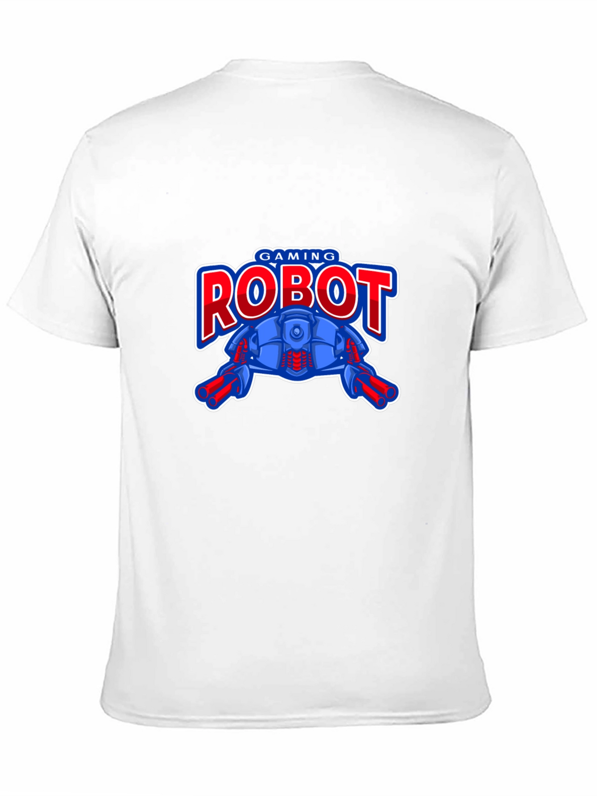 Gaming Robot Black T-Shirt for Gamers