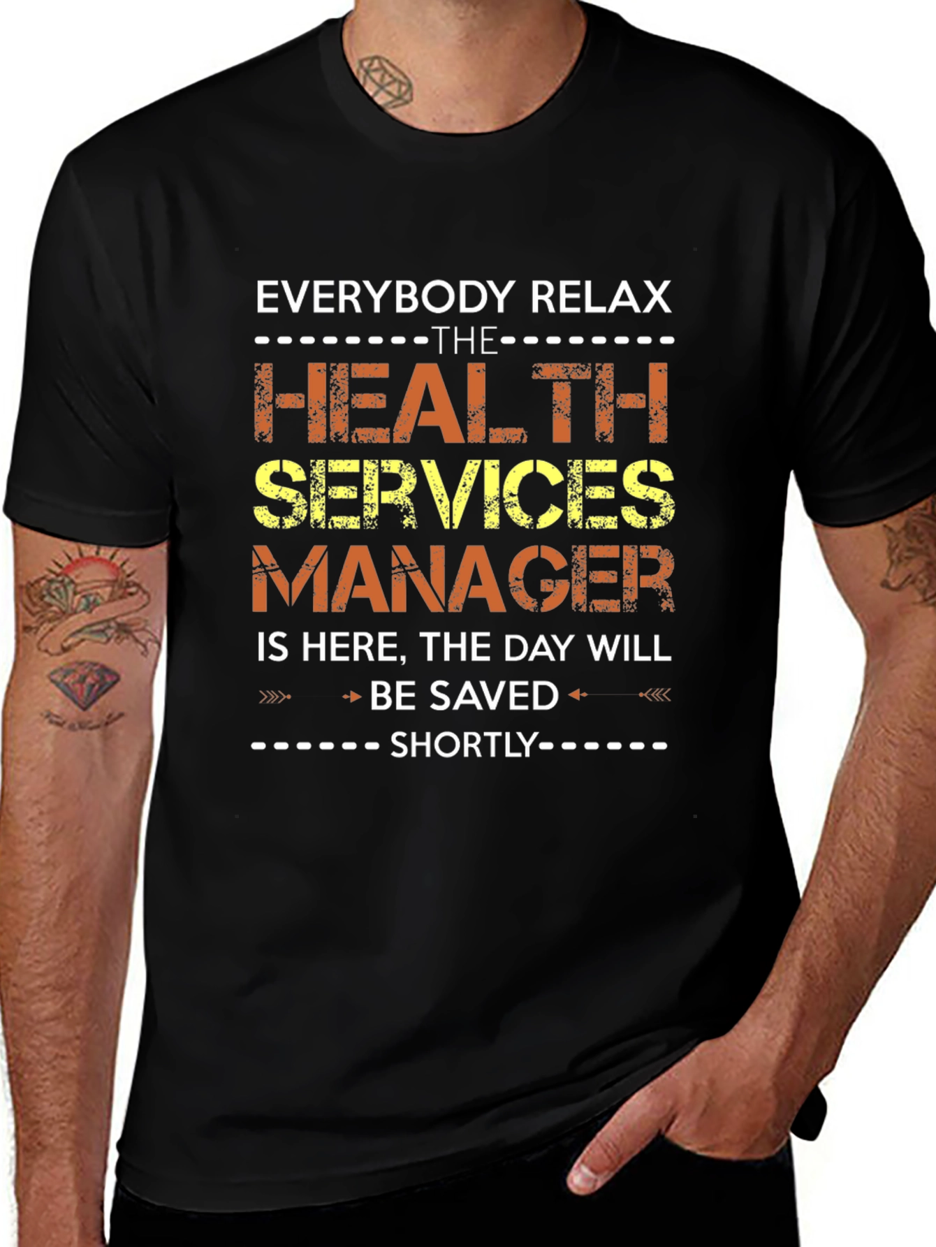 Relax Health Services Manager T-Shirt
