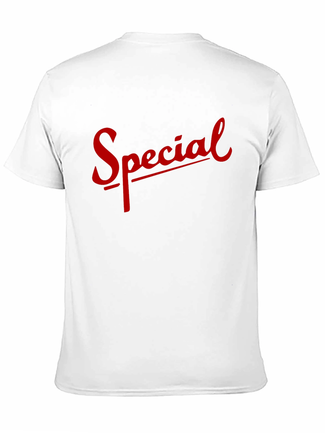 Special Graphic T-Shirt - Black Crew Neck Tee