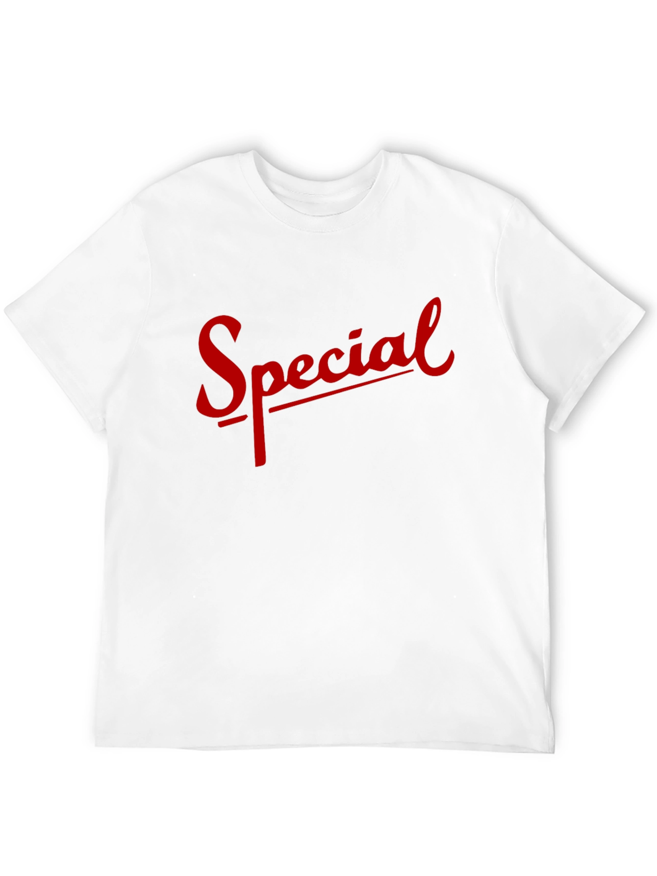 Special Graphic T-Shirt - Black Crew Neck Tee