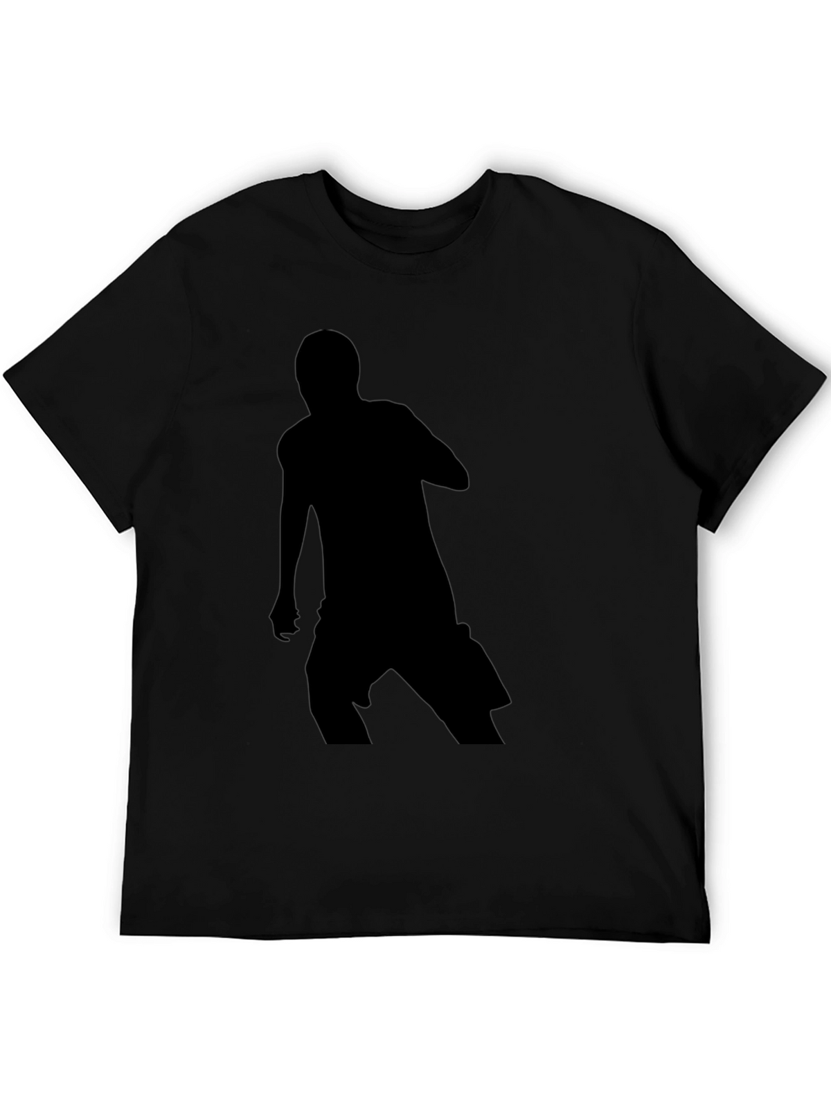 Mens Silhouette Graphic Print T-Shirt