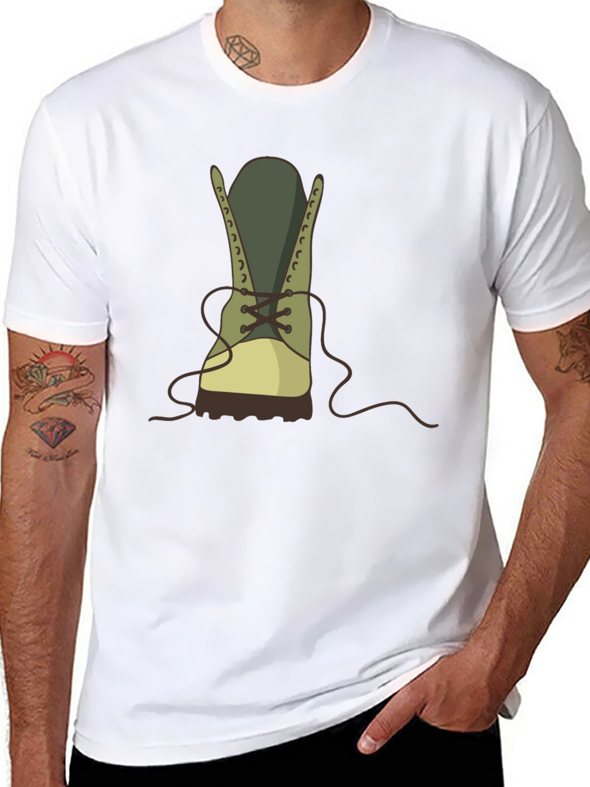 Hiking Boot Graphic Tee - Adventure Ready!