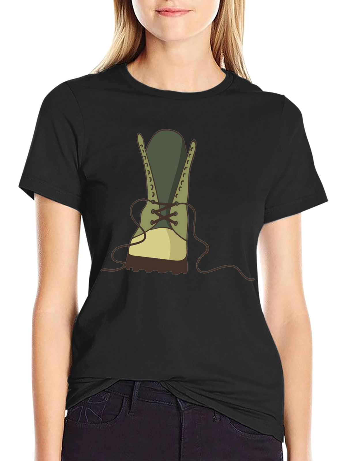 Hiking Boot Graphic Tee - Adventure Ready!