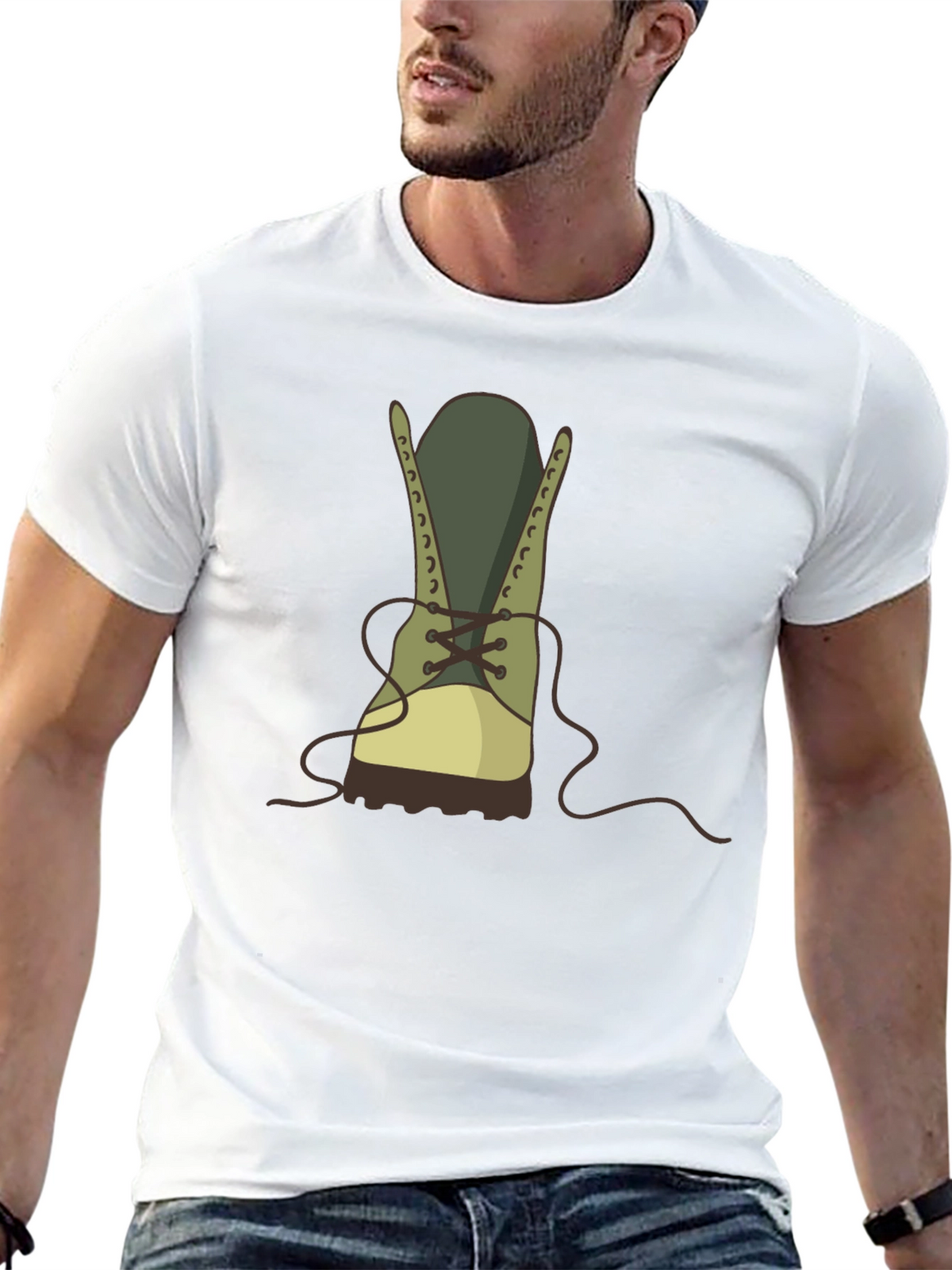 Hiking Boot Graphic Tee - Adventure Ready!