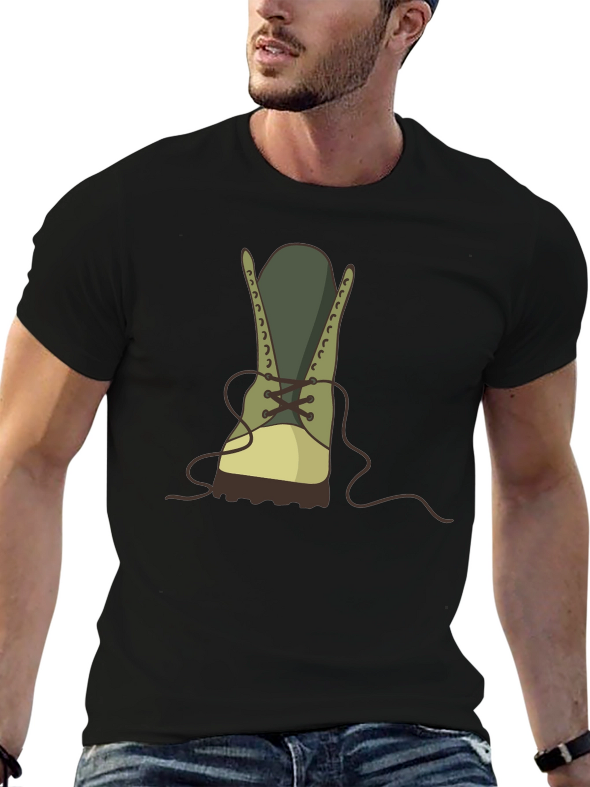 Hiking Boot Graphic Tee - Adventure Ready!