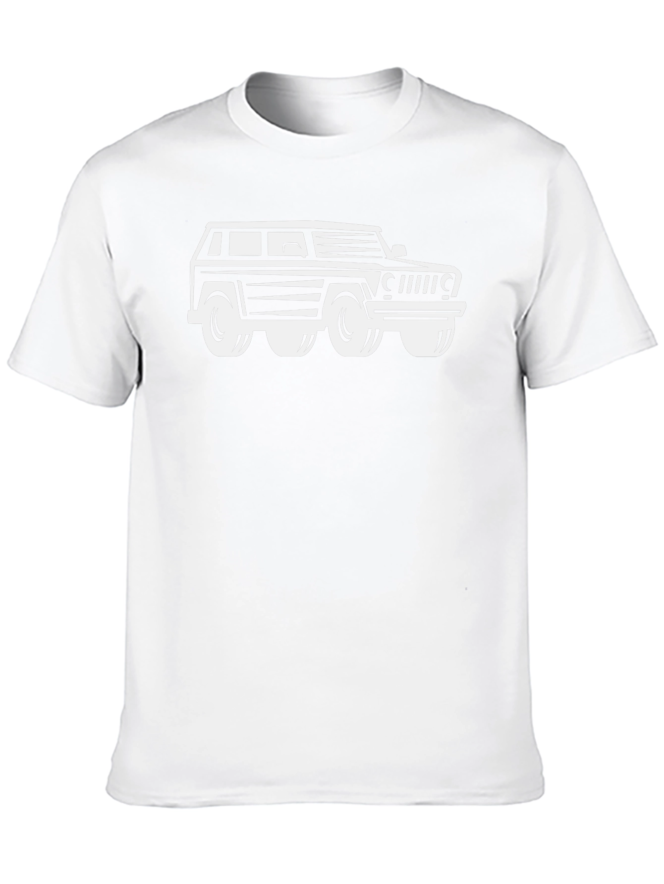 Off-Road Vehicle Graphic Tee - Black