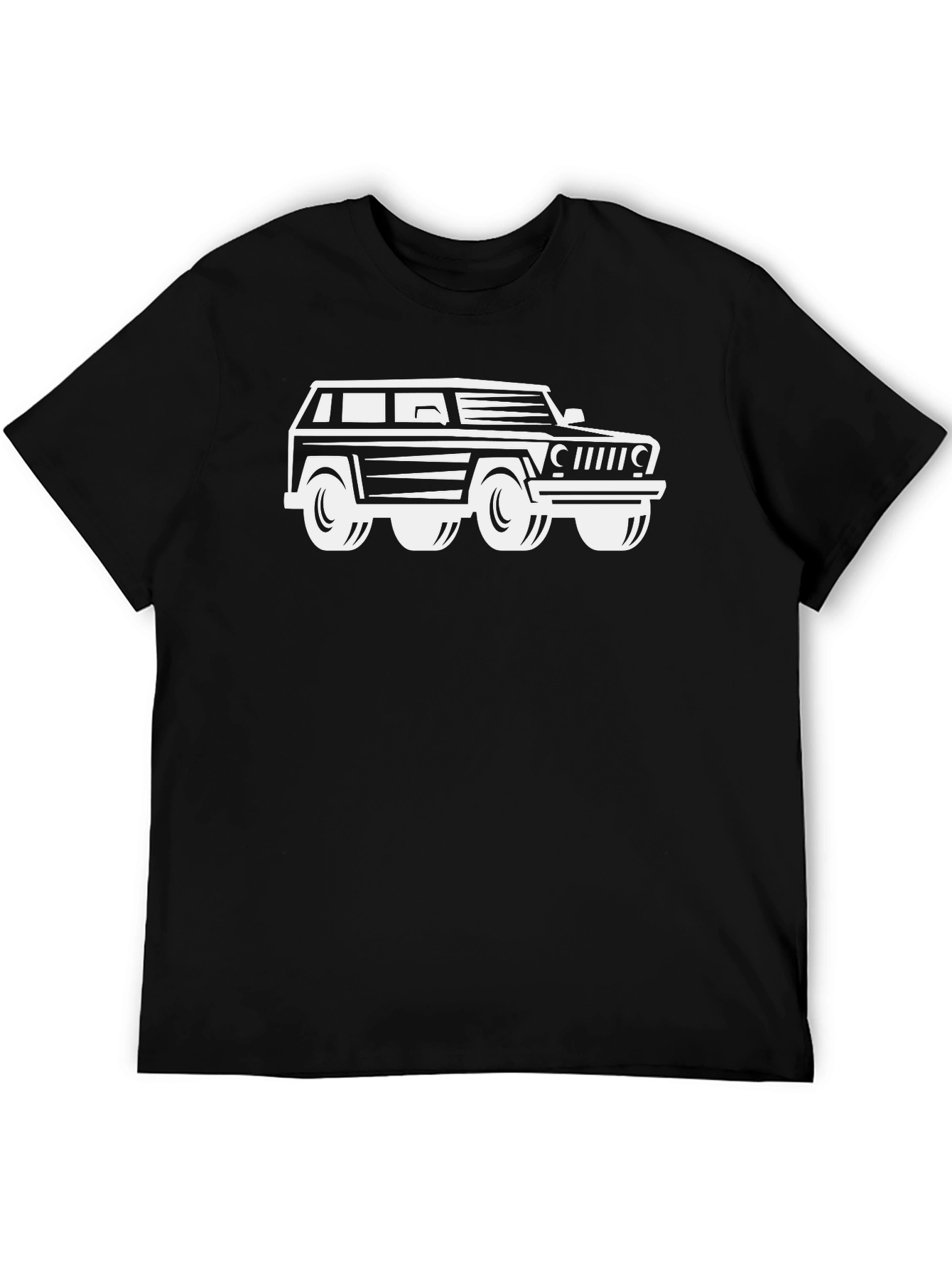 Off-Road Vehicle Graphic Tee - Black