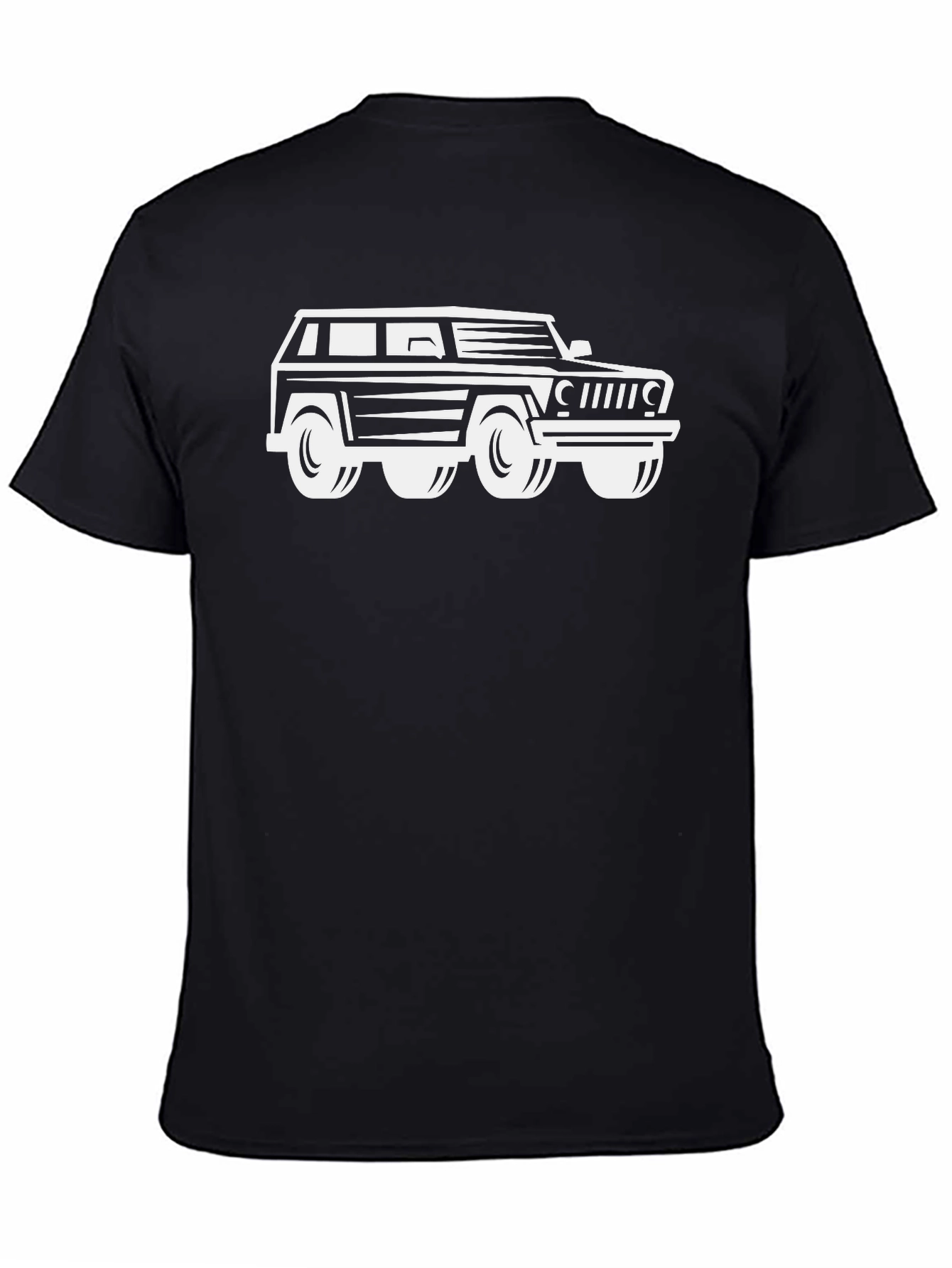 Off-Road Vehicle Graphic Tee - Black