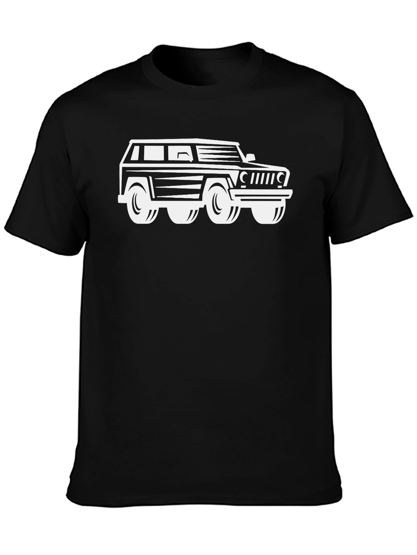 Off-Road Vehicle Graphic Tee - Black