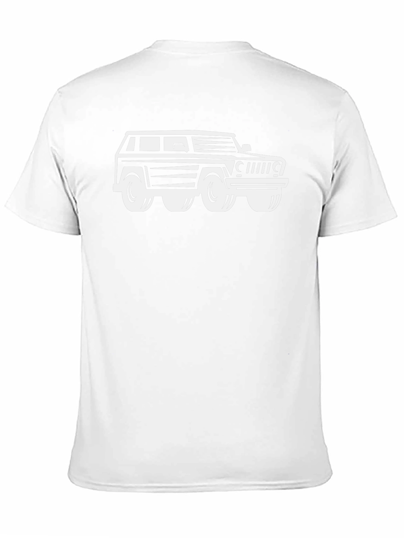 Off-Road Vehicle Graphic Tee - Black