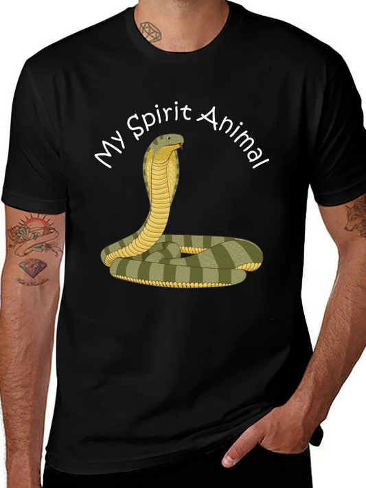My Spirit Animal Snake Tee - Cobra Design