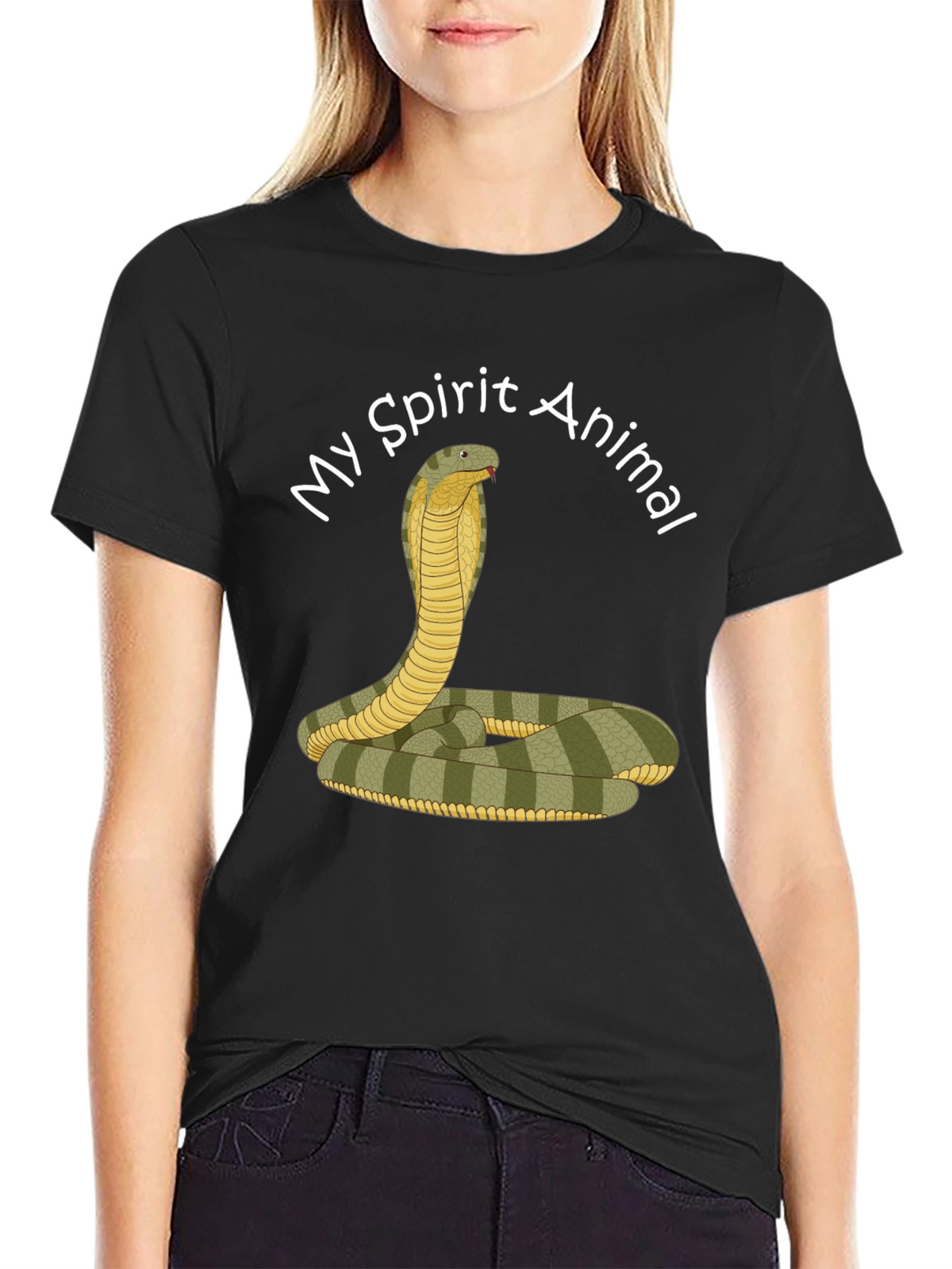 My Spirit Animal Snake Tee - Cobra Design