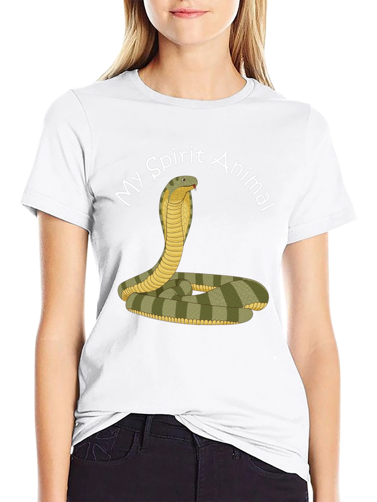 My Spirit Animal Snake Tee - Cobra Design