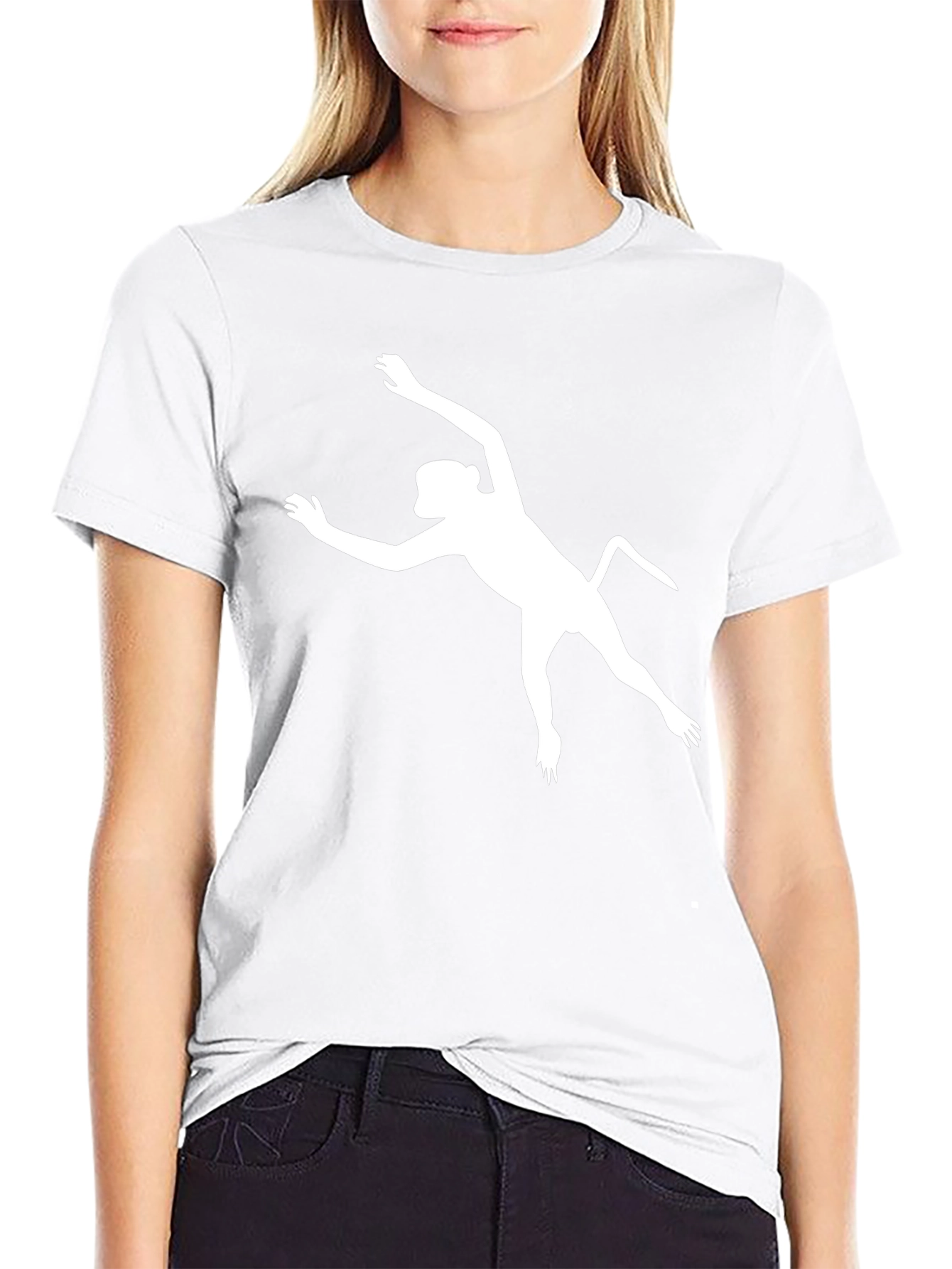 Cool Monkey Silhouette Black T-Shirt