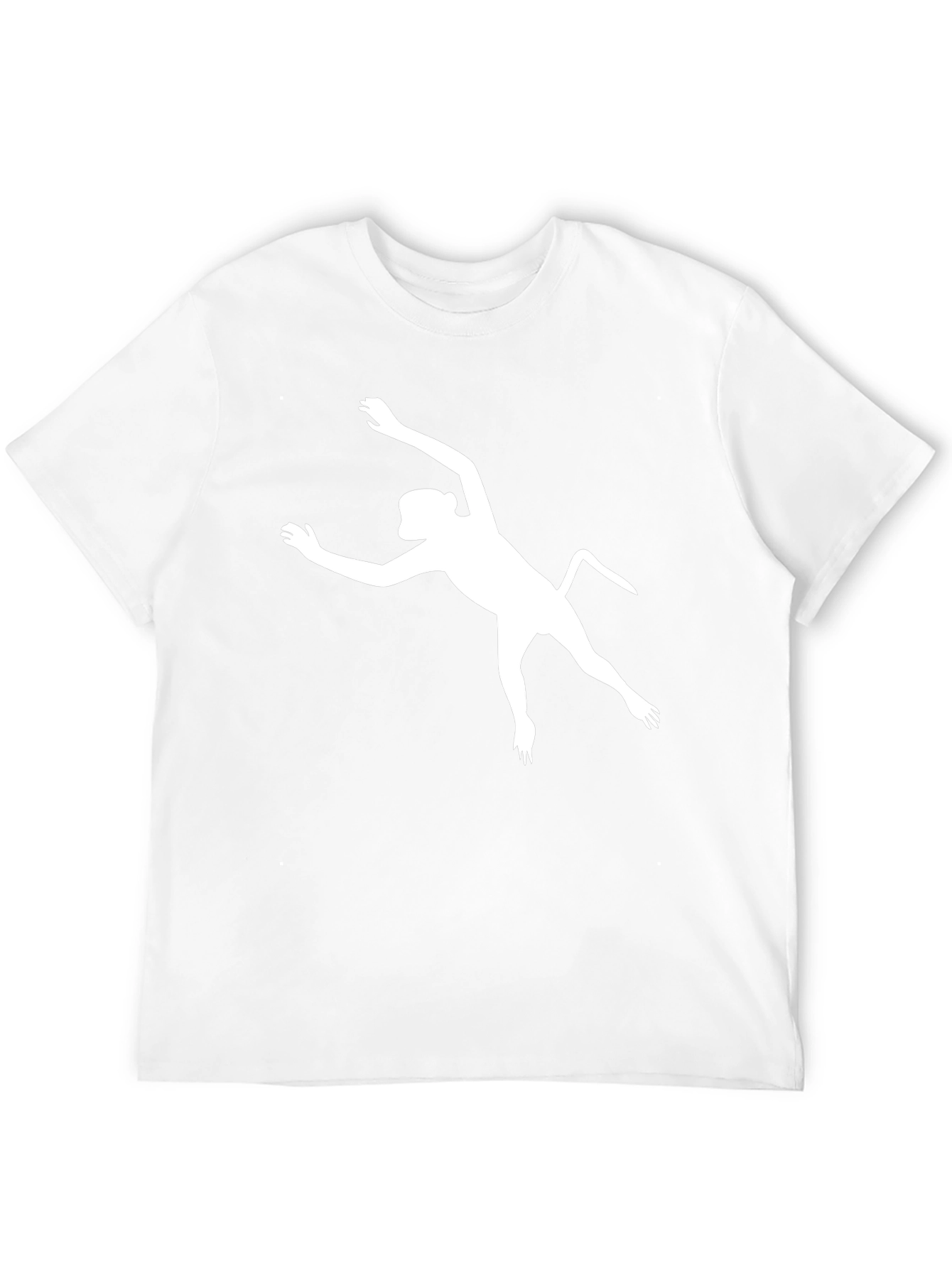 Cool Monkey Silhouette Black T-Shirt