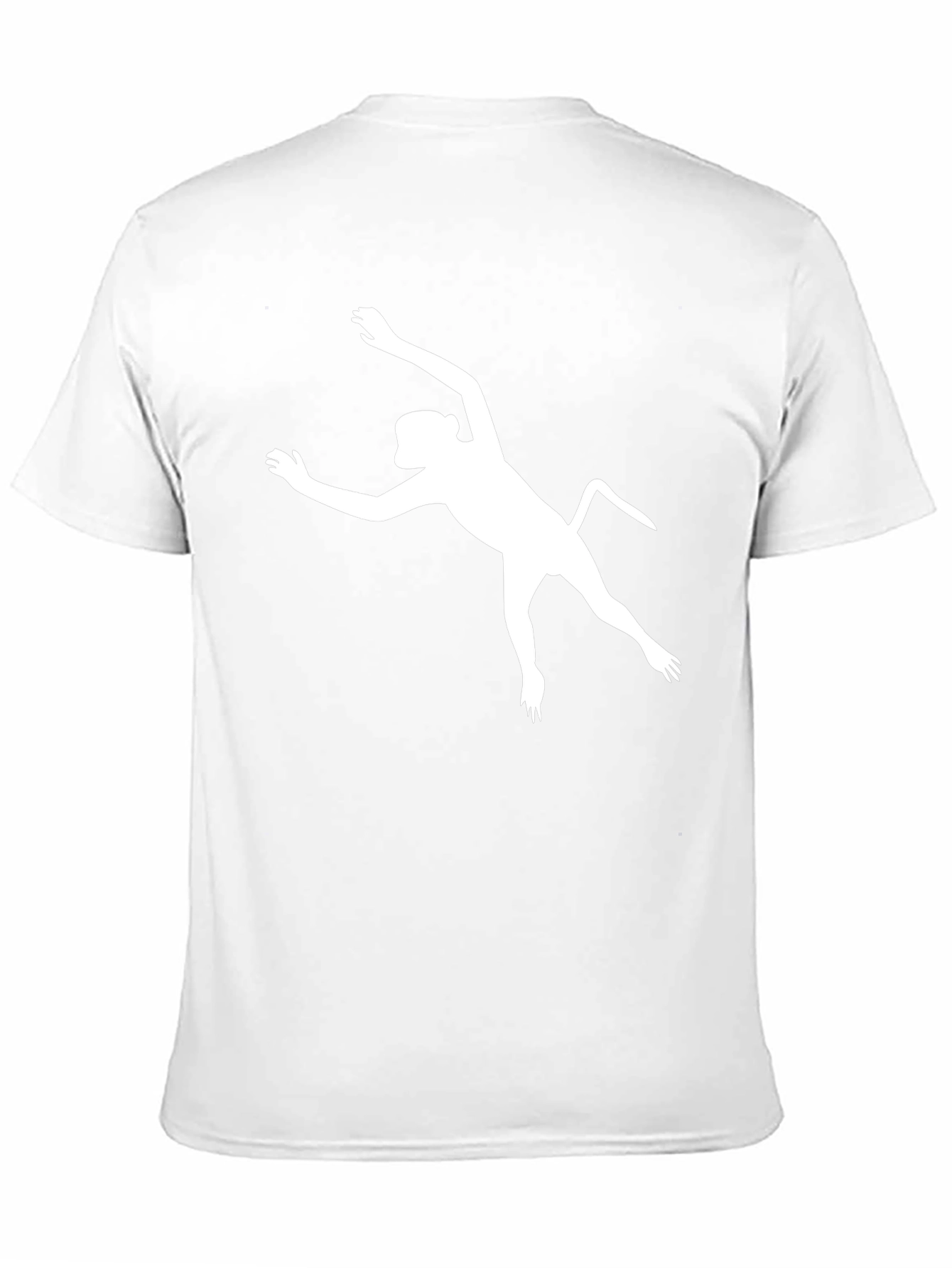 Cool Monkey Silhouette Black T-Shirt