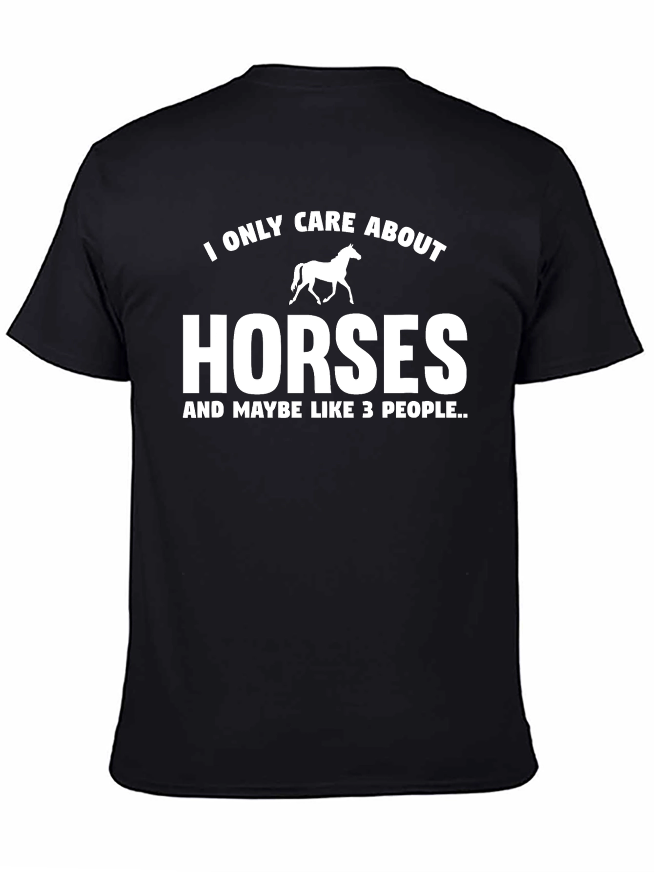 I Only Care About Horses Graphic Tee