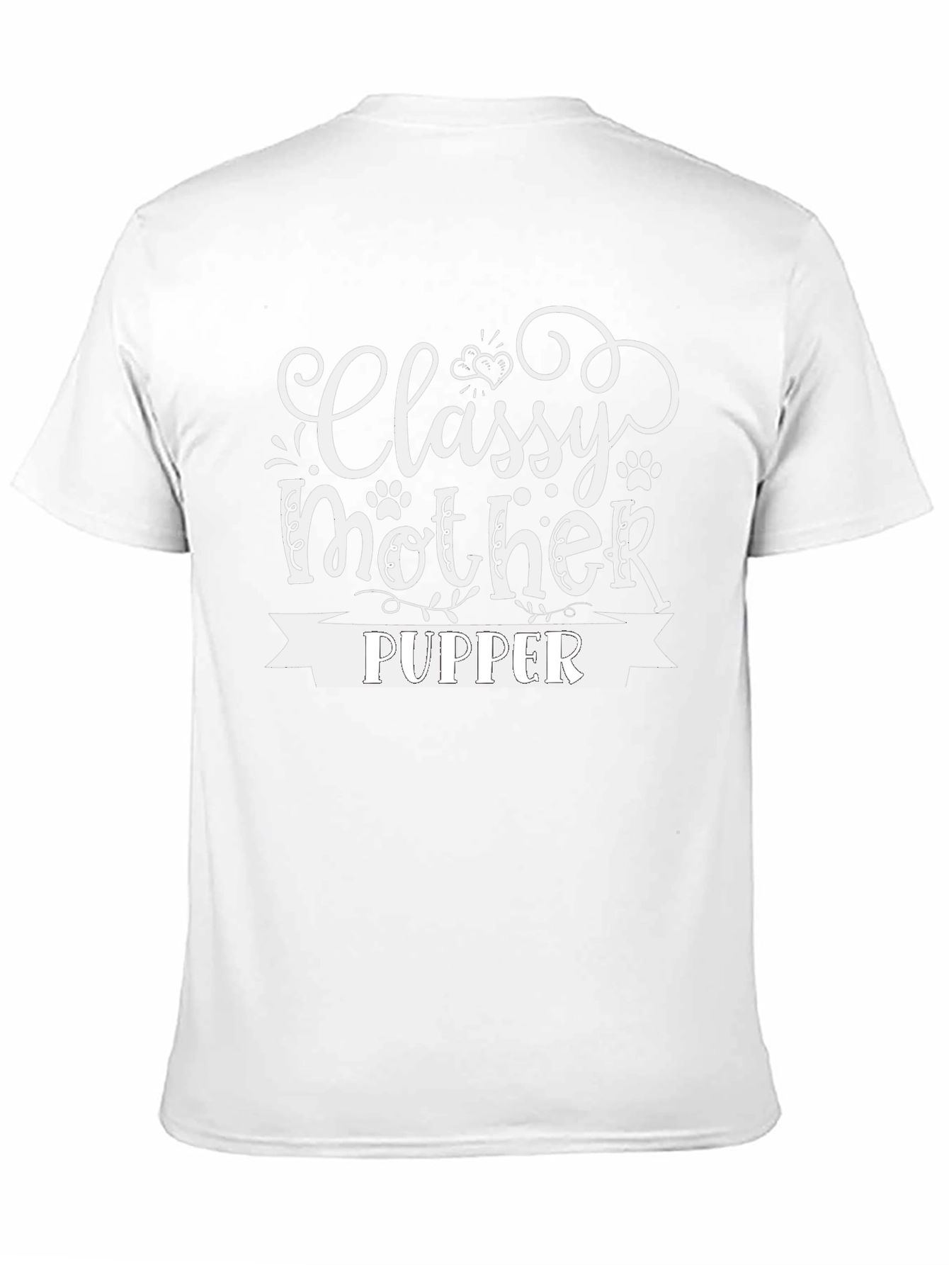 Classy Mother Pupper T-Shirt - Black