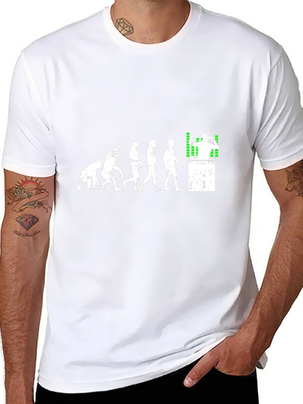 Evolution of DJ Black T-Shirt