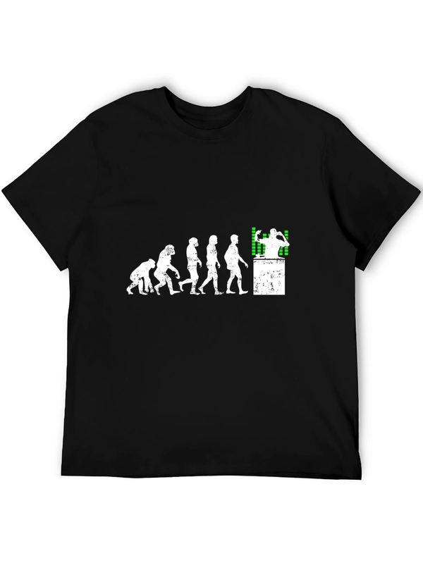 Evolution of DJ Black T-Shirt
