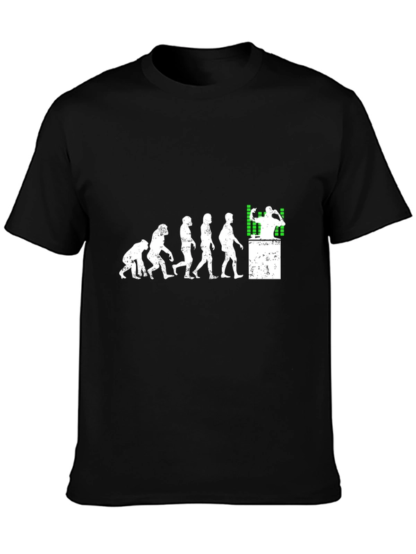 Evolution of DJ Black T-Shirt