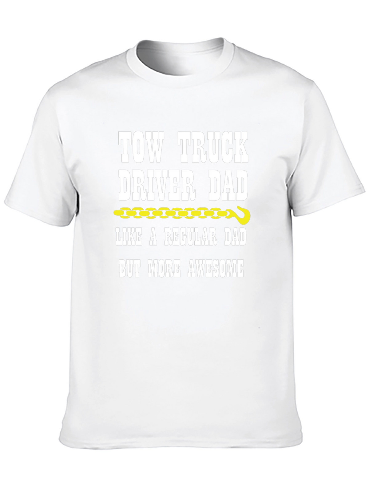 Tow Truck Driver Dad Graphic T-Shirt