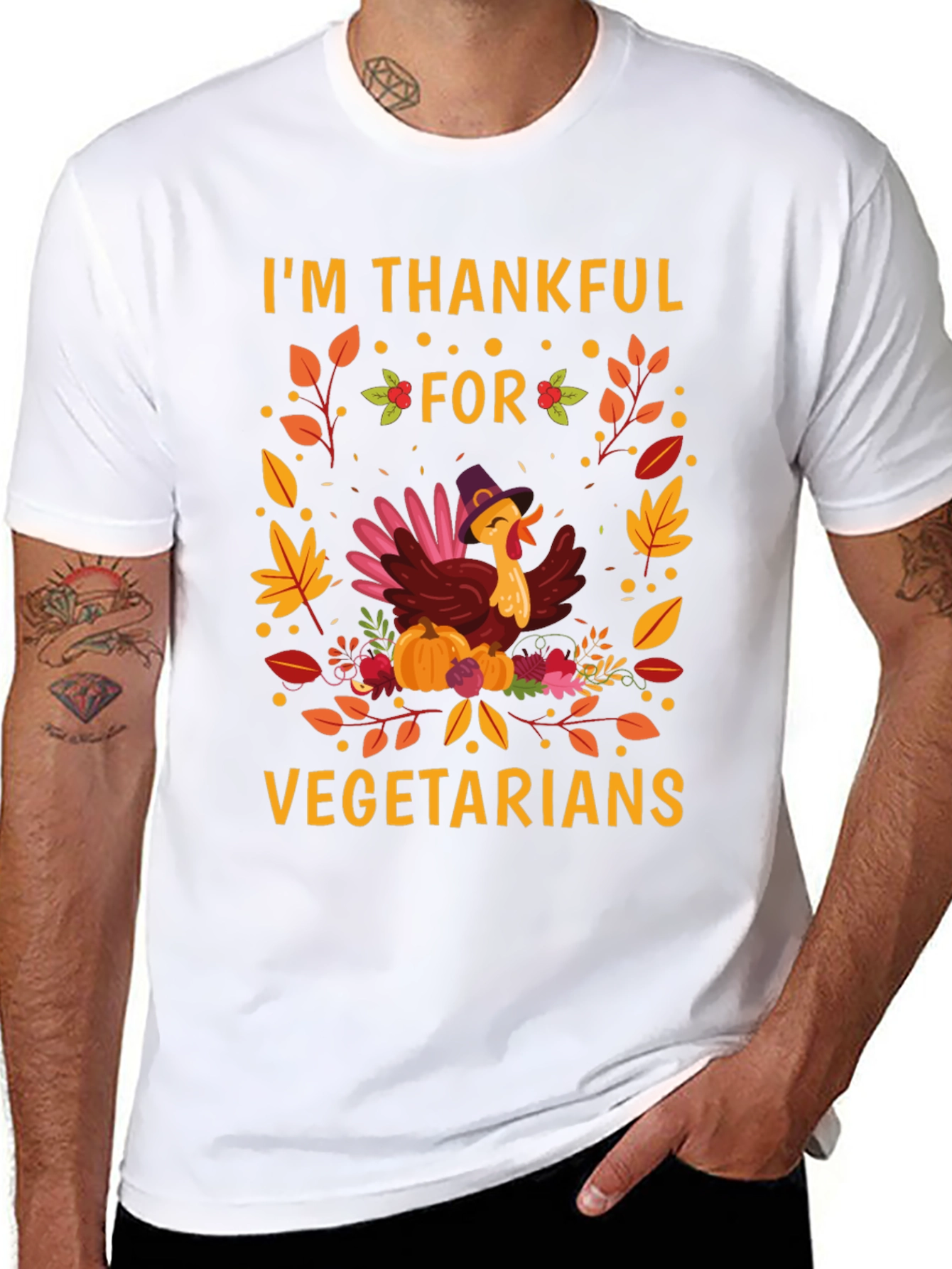 Im Thankful for Vegetarians T-Shirt